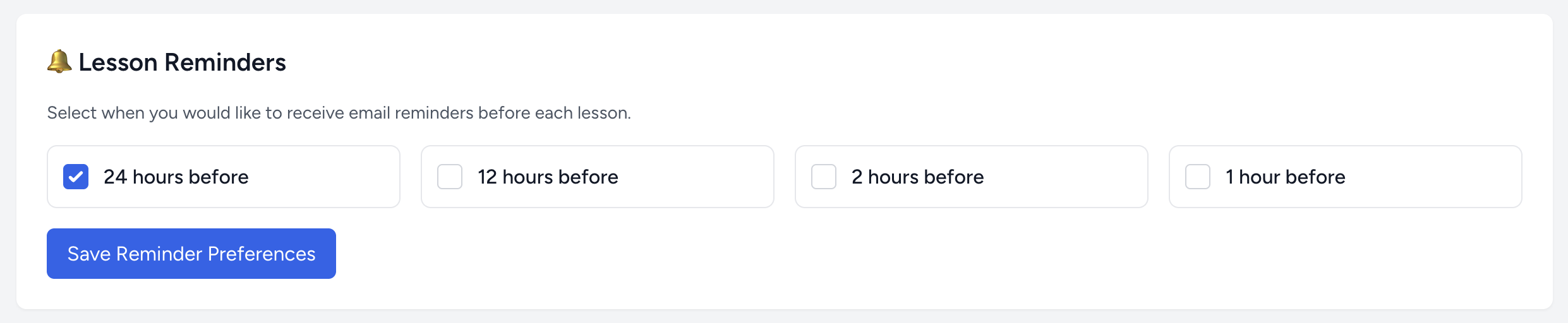 🔔 Lesson Reminder